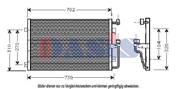 AKS DASIS Kondensaator,kliimaseade 522038N